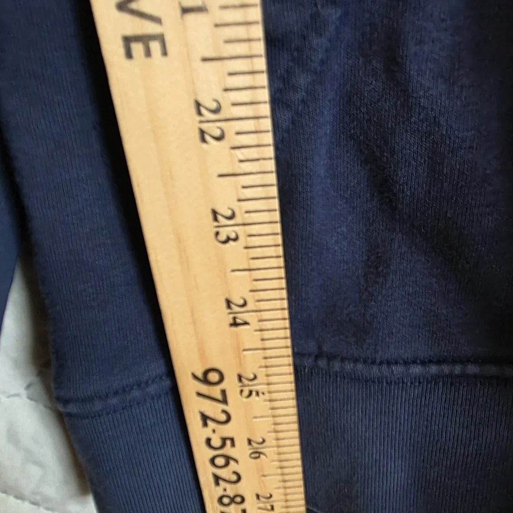 Levi's Authentic Graphic Hooded Sweatshirt Navy Men's Size L